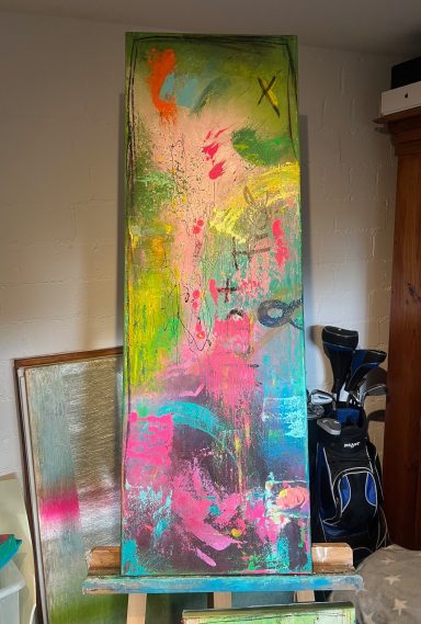 Öl auf Leinwand
